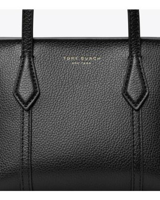 Tory Burch Black Mini Perry Tote Bag