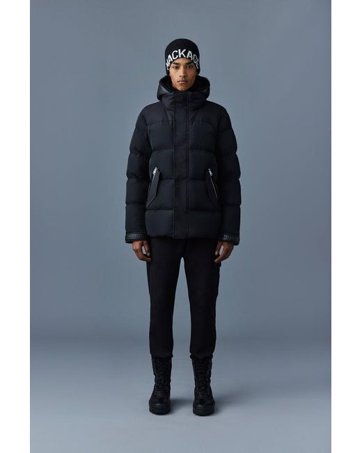 Mackage Blue Riley Down Coat for men