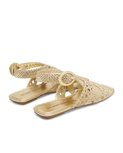 Stuart Weitzman Natural Thea Sandal