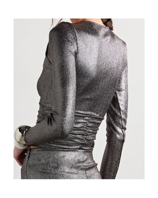 Isabel Marant Black Buffy Top