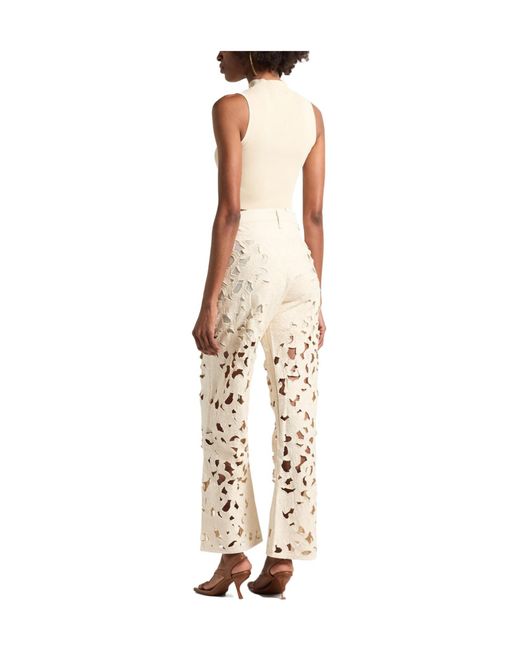 Rag & Bone Natural Plain Colour Denim Trousers
