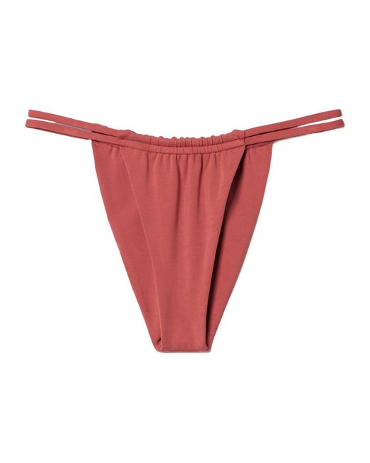 Mara Hoffman Red Bikini Briefs