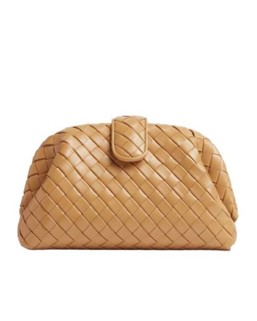 Bottega Veneta Natural Teen Lauren 1980 With Chain