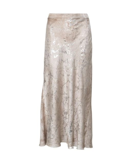 Avant Toi Multicolor Maxi Skirt