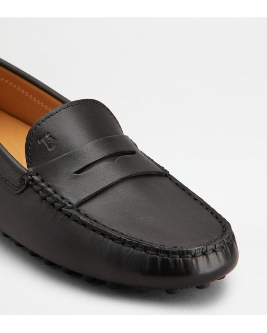 Tod's Black Gommino Driving Shoes