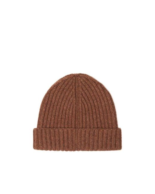 Loro Piana Brown Maglia Inglese Hat for men