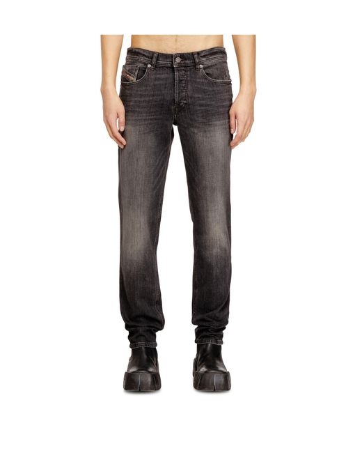 DIESEL Gray 2023-D-Finitive Straight Leg Jeans for men