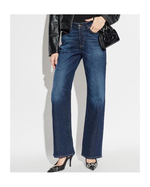 DIESEL Blue 1971-D-Sent Straight Leg Jeans