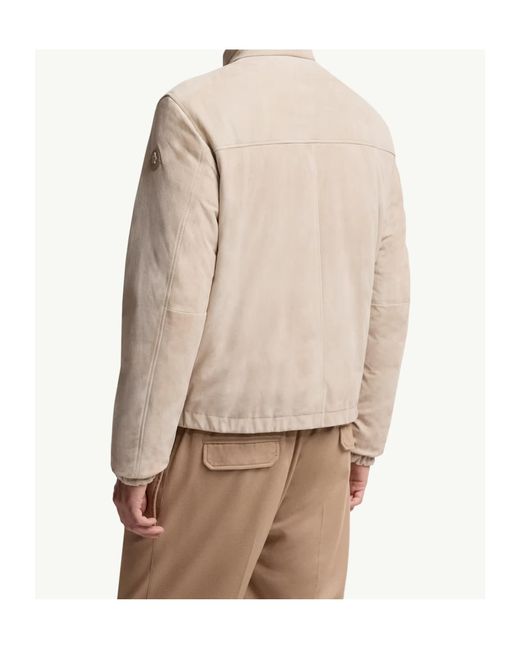 Moncler Natural Cernay Reversible Short Down Jacket for men