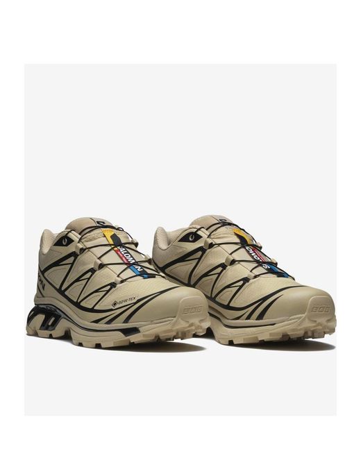 Salomon Lab Brown Salomon Xt-6 Panelled Sneakers
