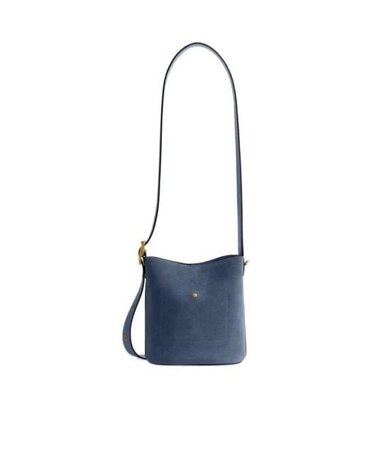 COACH Blue Bleecker 21 Bucket Bag