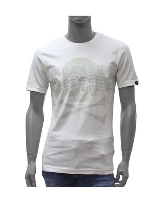 Hydrogen Gray Logo T-Shirt for men