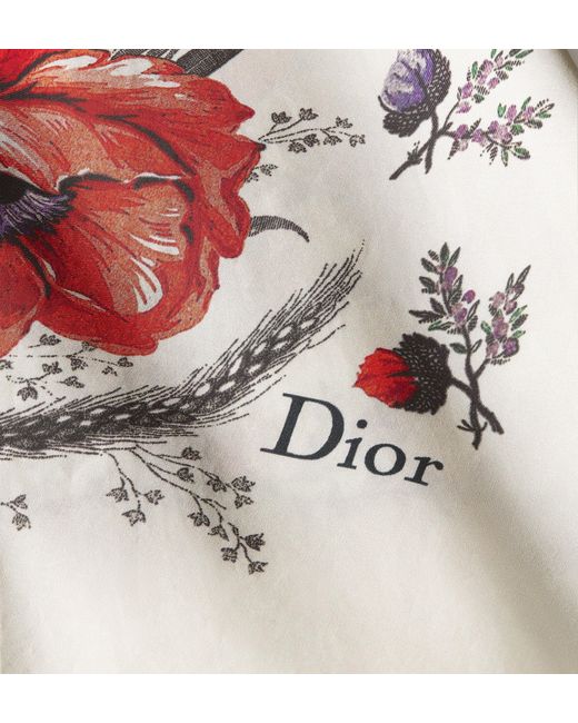 Dior White Mid-Length Belted Skirt
