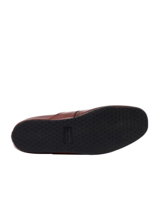 Scarosso Brown Round-Toe Loafers for men