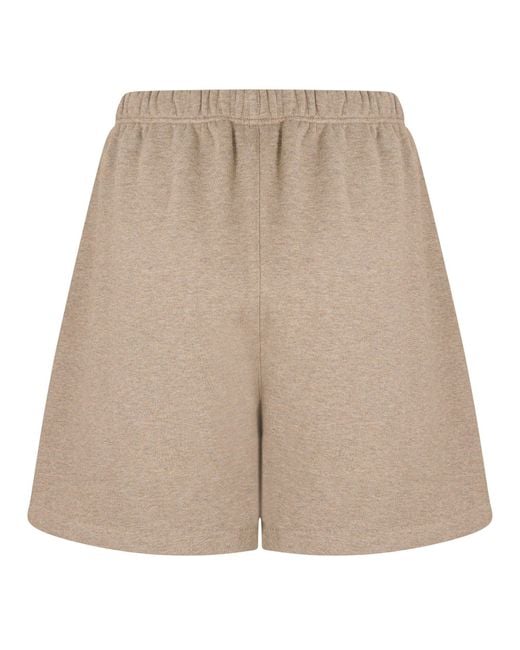 Fear Of God Natural Logo Drawstring Shorts