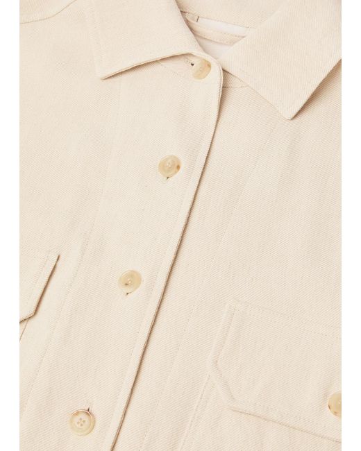 Loro Piana Natural Darby Overshirt