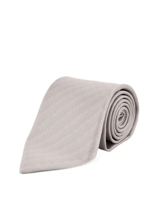 Tom Ford White Silk Tie for men