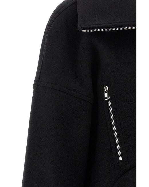 Rick Owens Black 'Draculimo' Coat
