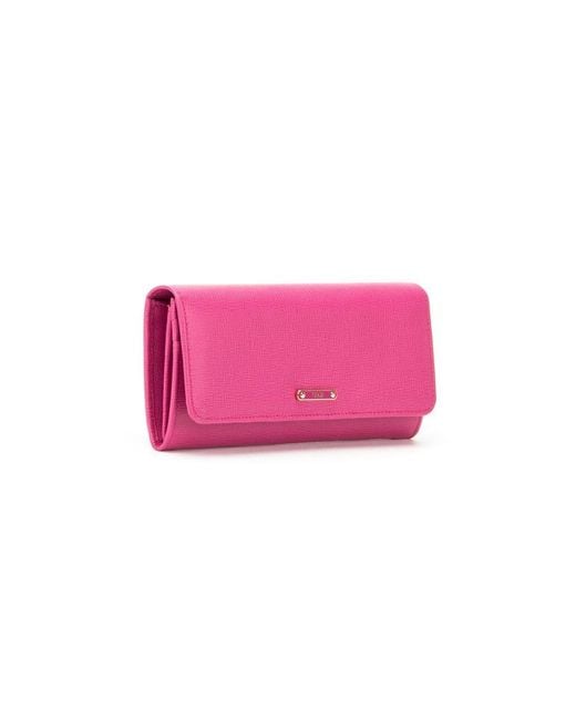 Fendi Pink Logo Wallet