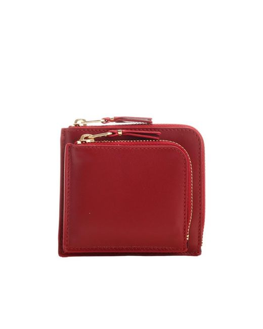 Comme des Garçons Red Comme Des Garçons Wallet Small Zipped Wallet