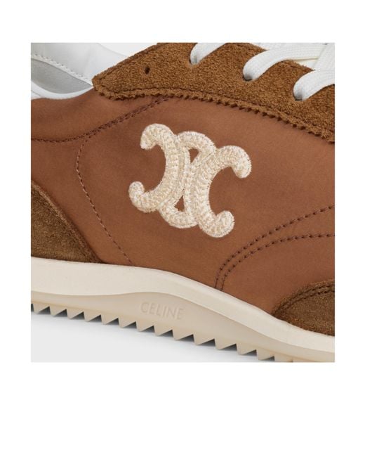 Céline Brown Racer Sneaker