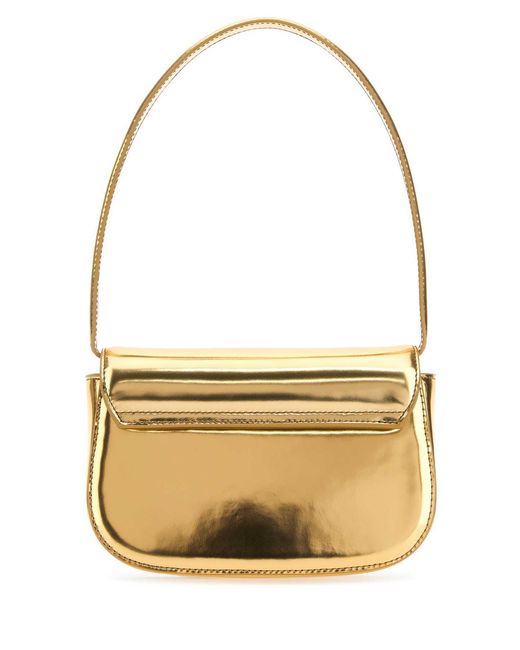 DIESEL Metallic 1Dr-Iconic Mirrored Shoulder Bag