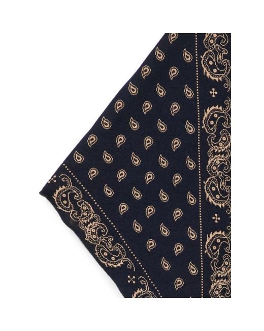 Guest In Residence Multicolor Triangular Scarf for men