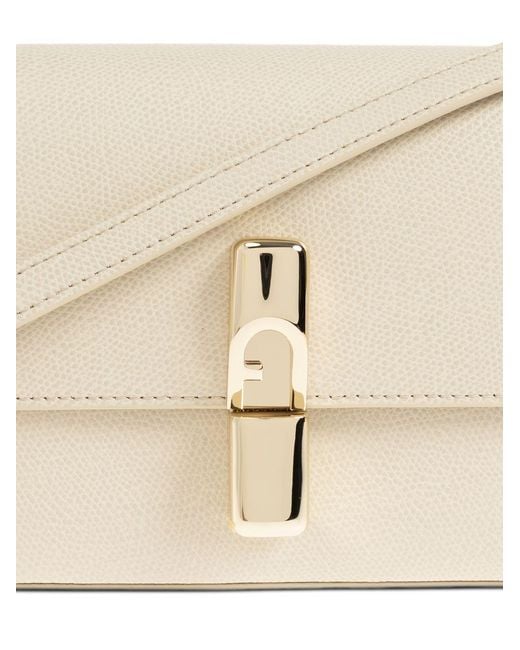 Furla Natural Iride S Flap Shoulder Bag