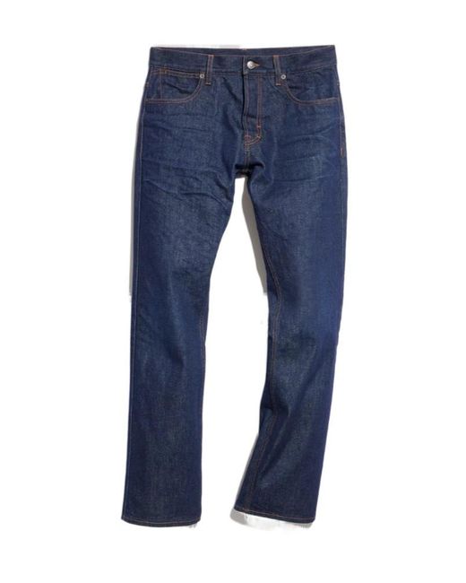 Gucci Blue Logo Patch Jeans for men