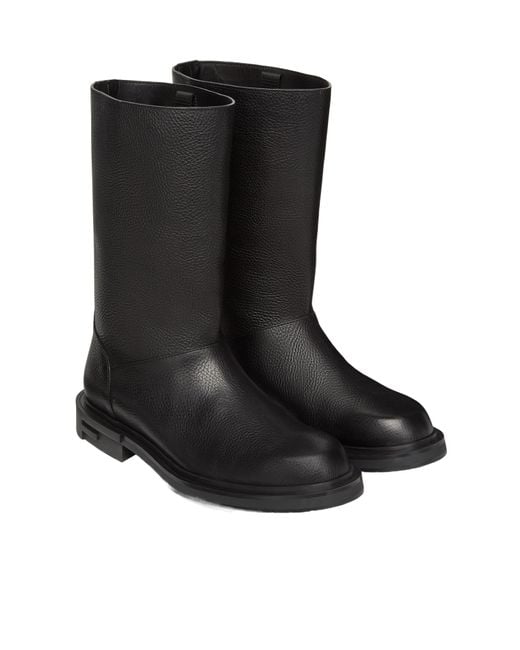 Fendi Black Frame Boots for men