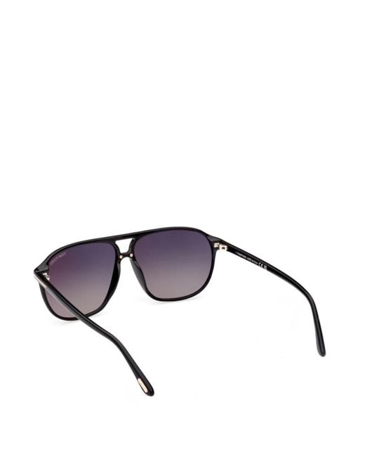 Tom Ford Multicolor Eyewear Pilot Frame Sunglasses for men