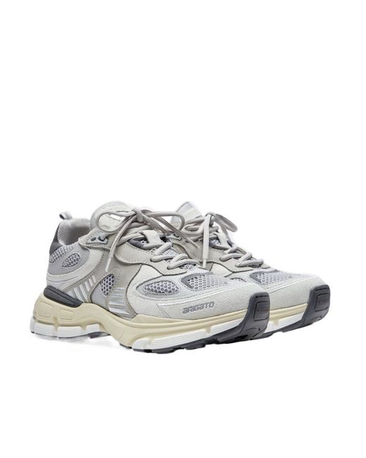 Axel Arigato Gray Sphere Lace-Up Sneakers