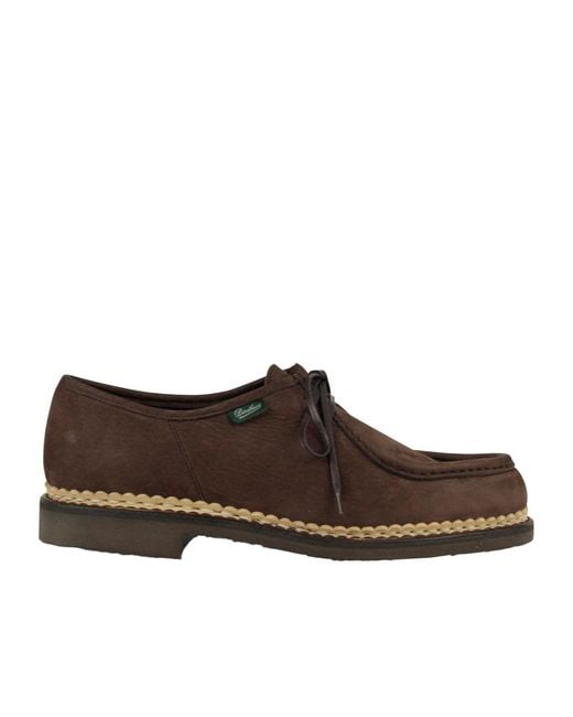 Paraboot Brown Mirabelle Derby Shoes