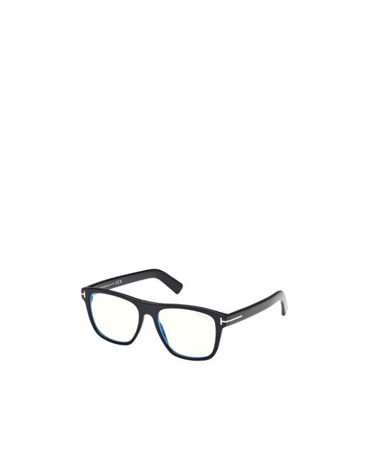 Tom Ford White Contrast-Frame Flat Mirror for men