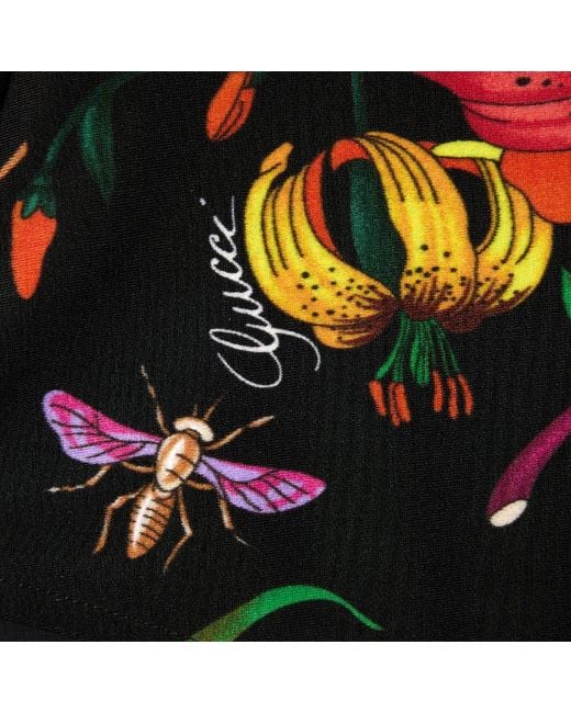 Gucci Multicolor Flora One-Piece Swimsuit