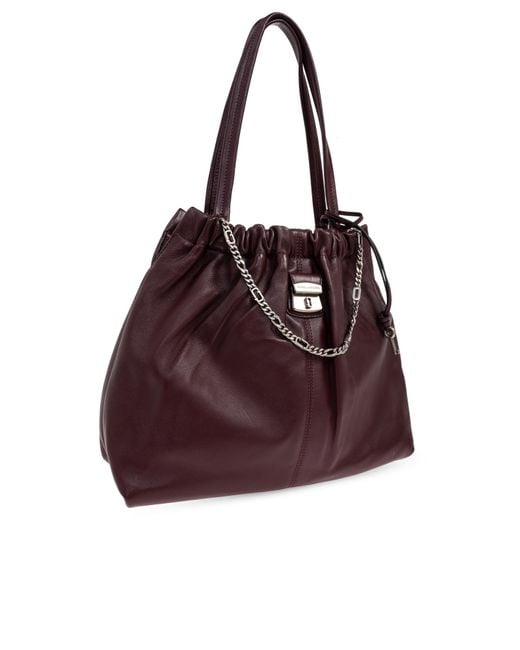 Marc Jacobs Purple The Cristina Tote Bag