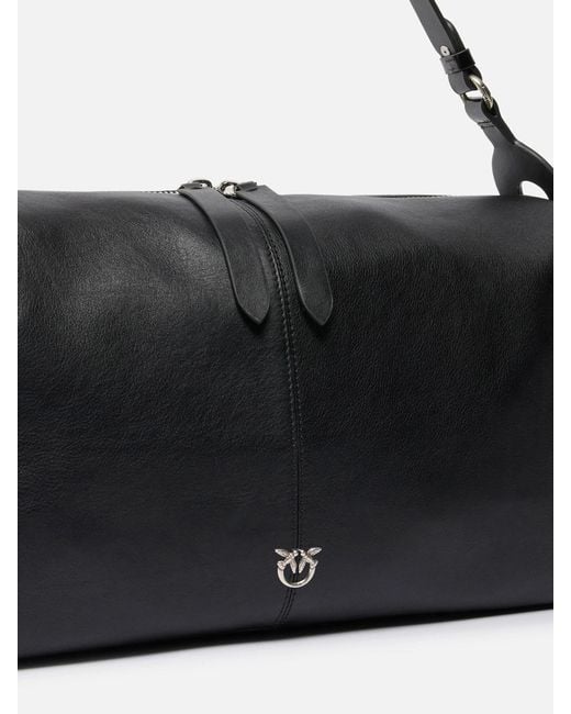 Pinko Black Keeper Large Shoulder Bag