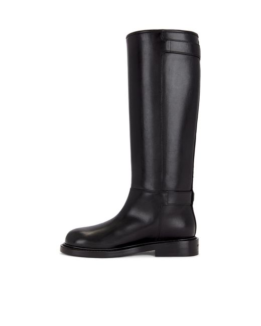 Givenchy Black Voyou Buckle Detailed Boots