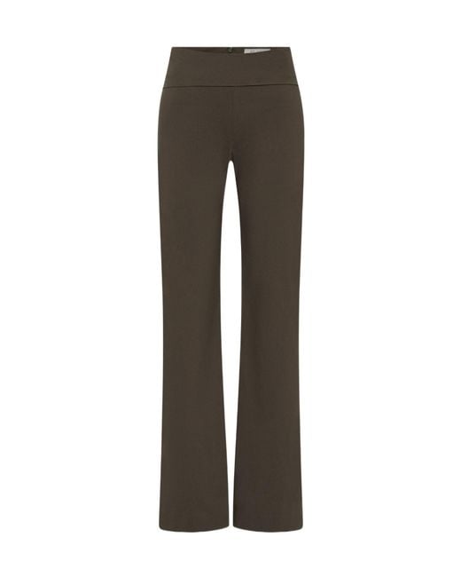 St. Agni Gray Low-Rise Casual Pants