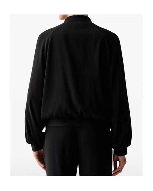 ARMANI EXCHANGE Black Twill Blouson Jacket
