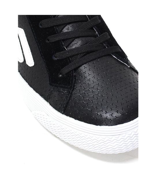 EA7 Black Logo Details Casual Sports Shoes