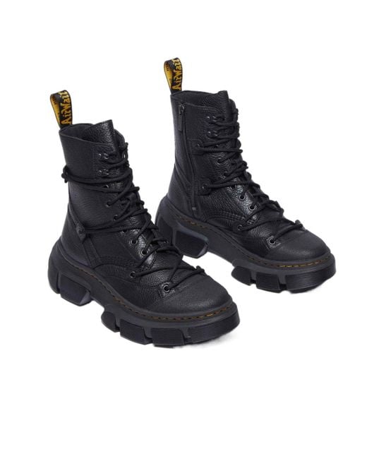 Dr. Martens Black Leather Boots for men