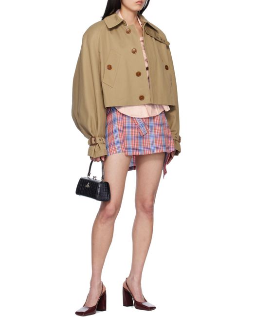 Vivienne Westwood Natural High Neck Jacket