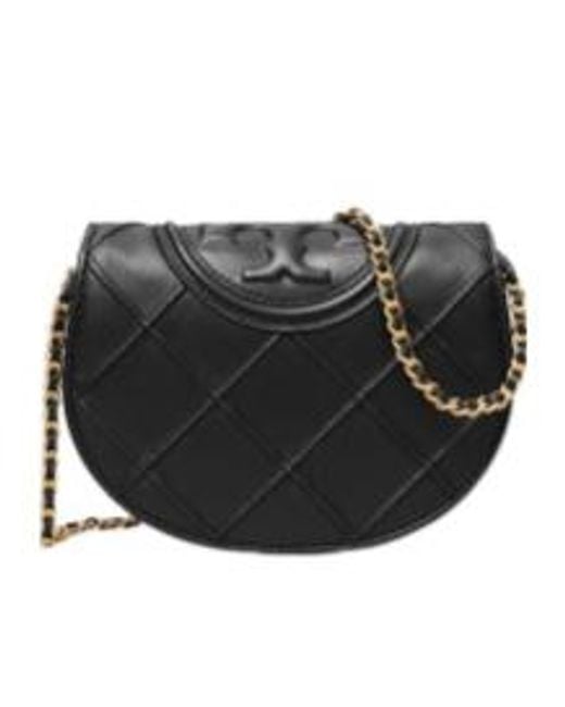 Tory Burch Black Fleming Mini Bag