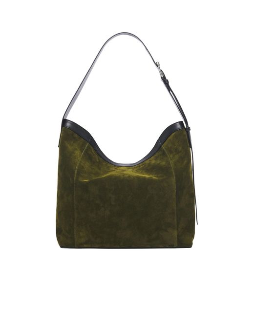 McQueen Green Mcqueen Pendant Shoulder Bag for men