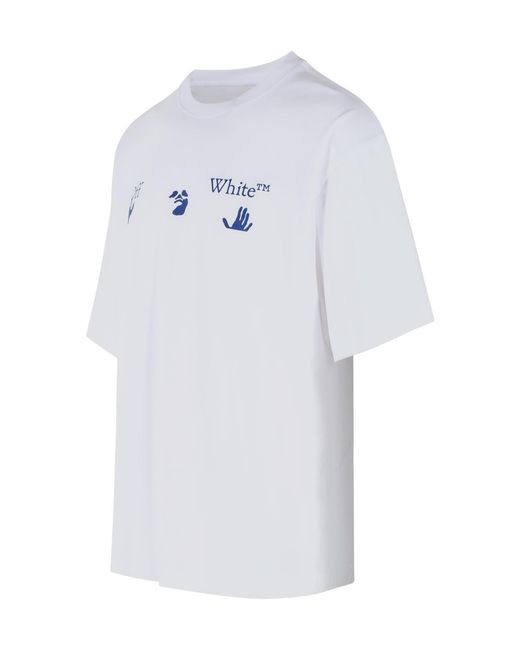 Off-White c/o Virgil Abloh White Short-Sleeved T-Shirt for men