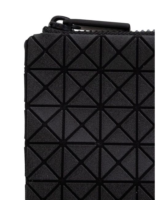 Issey Miyake Black Geometric Wallet for men