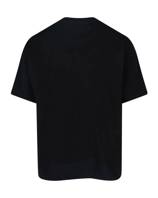 Gucci Black Logo Printed Crewneck T-Shirt for men