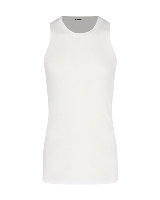 Jil Sander White 3-Pack Crewneck T-Shirt for men