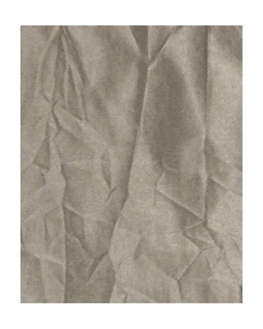Balenciaga Gray Crinkle-Effect Straight-Leg Trousers for men